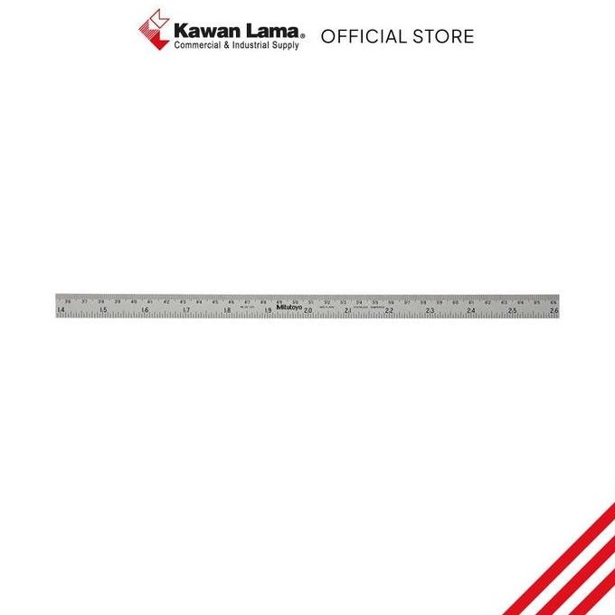 

TERBARU - Mitutoyo Penggaris Besi Semi Fleksibel 40 Inci/1000 Mm 182-309