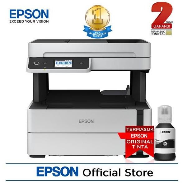 TERLARIS - Printer Epson M3170 Inkjet Monochrome All In One Ink Tank