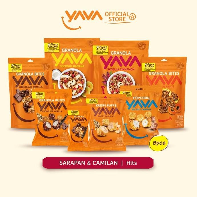 

YAVA Paket Sarapan & Camilan Hits