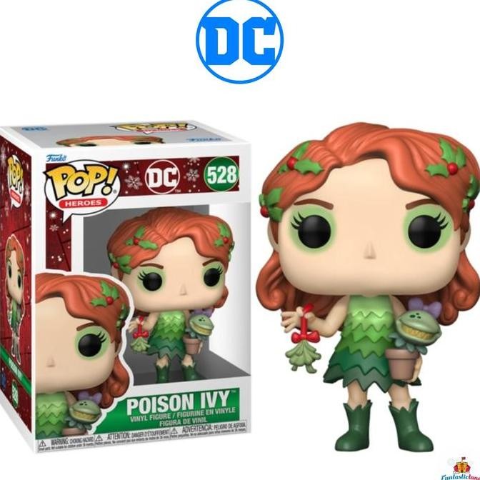 FunkoPOPDC Comics Holiday - Poison Ivy with Mistletoe #528