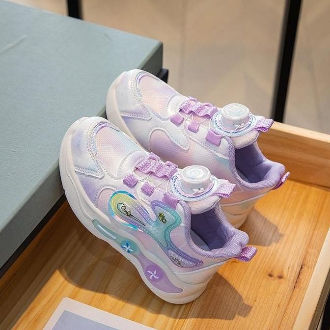 Lvr Size 26-37 Sepatu Sneakers Anak / Sepatu Sport Anak Lv0542