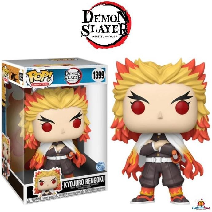 FunkoPOPAnimationDemon Slayer - Kyojuro Rengoku 10" Jumbo #1399