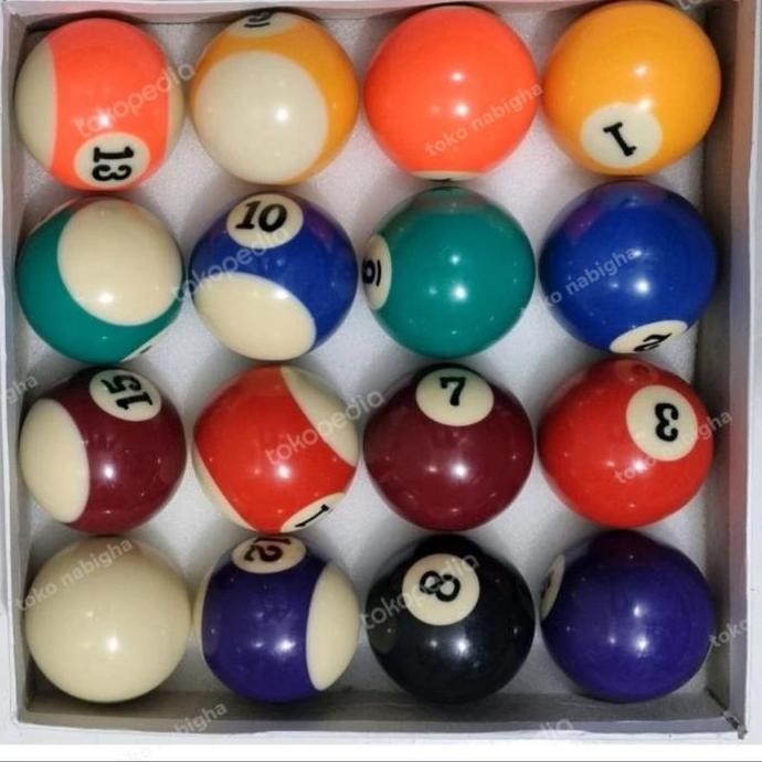 Promo Bola Billiard 2.1/4" Bola Billiard Besar