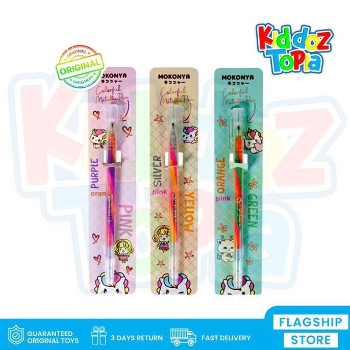 

Adinata Colourful Metallic Pen 2450-2153 / Pen / Alat Tulis