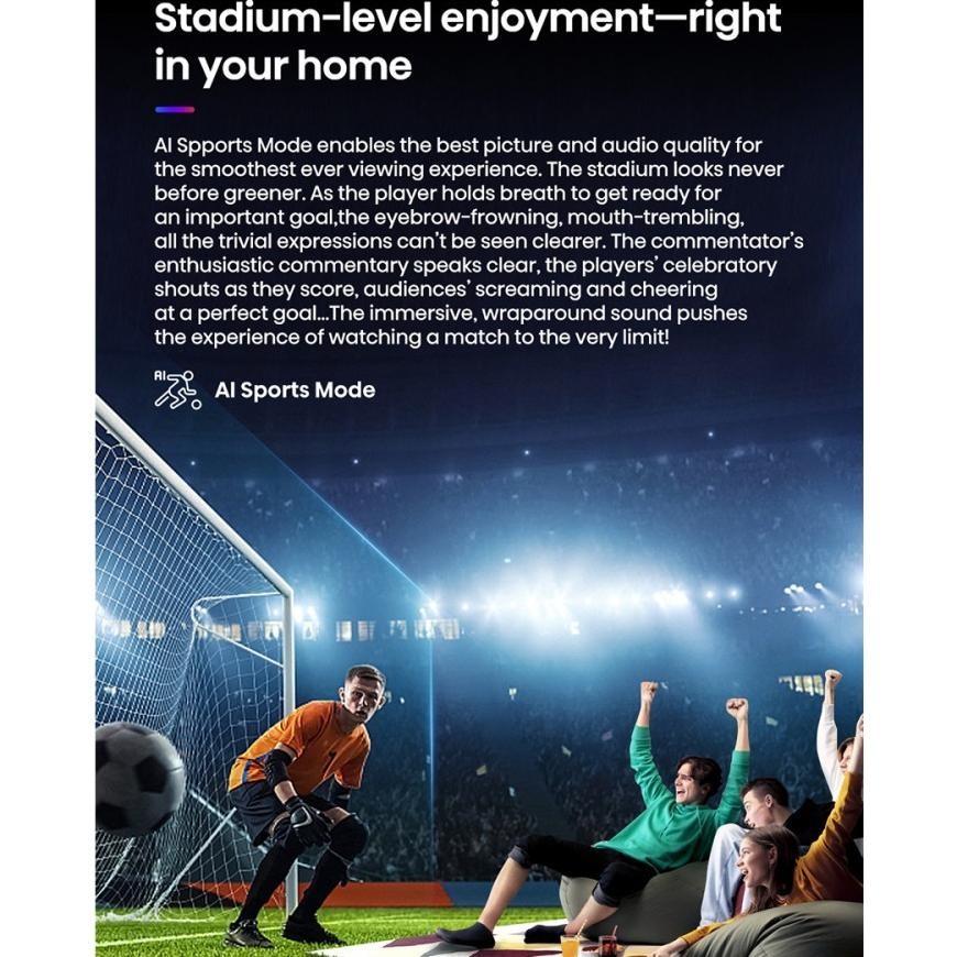 Hisense 50E6K 50 Inch 4K Uhd Vidaa Smart Led Tv