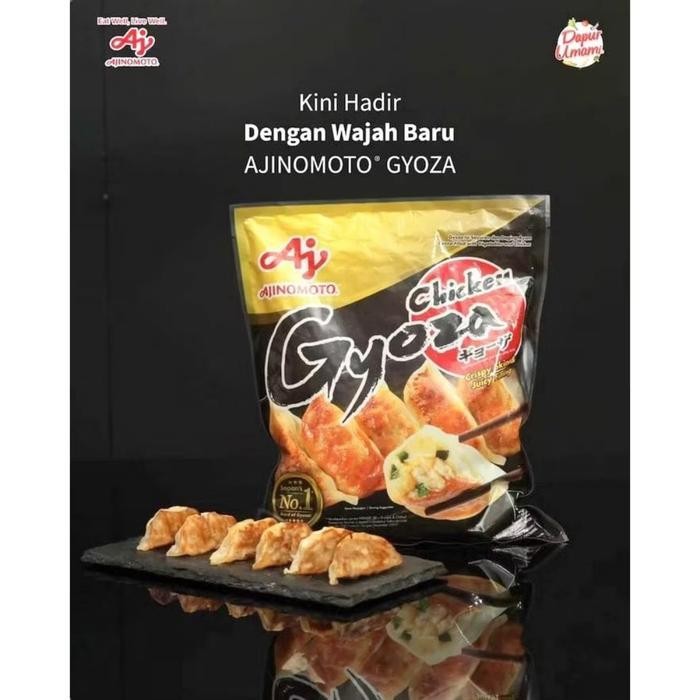 

Ajinomoto Gyoza 600Gr Gyoza Frozen Premium Ayam Sayur Halal / Pangsit Jepang Terbaru Best Quality 100% Original