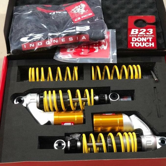 BEBAS ONGKIR - Shock rcb vs series bebek uk 280 mm f1 f1zr jupiter z vega r yellow