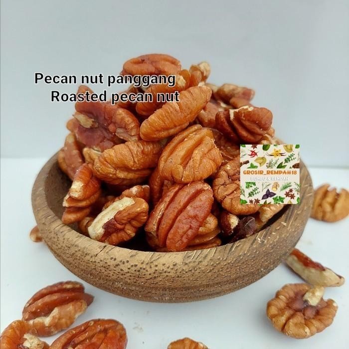 

Pecan Nut Roasted 100Gram / Kacang Pecan Panggang Terlaris Best Quality 100% Original