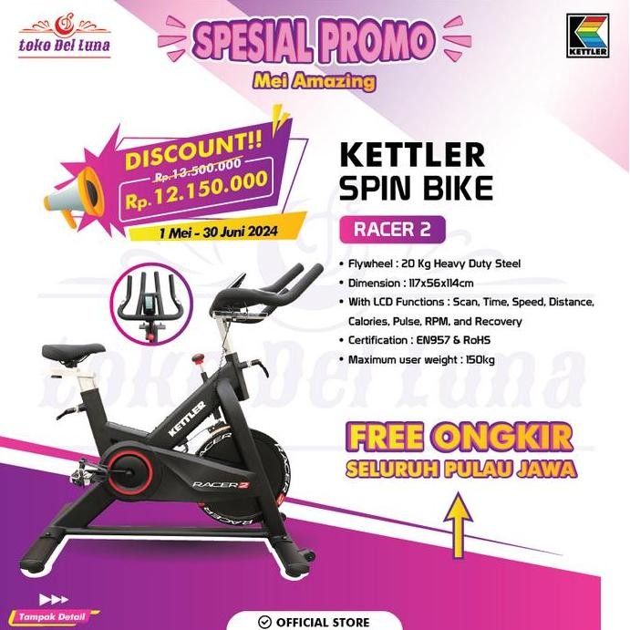 Spinning bike KETTLER SPIN BIKE RACER 2