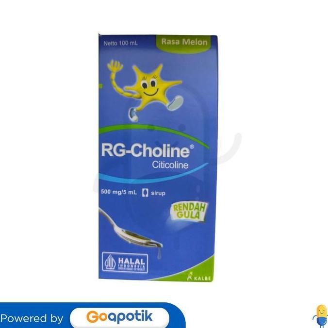 

TERMURAH - RG-CHOLINE SYRUP 100 ML BOTOL