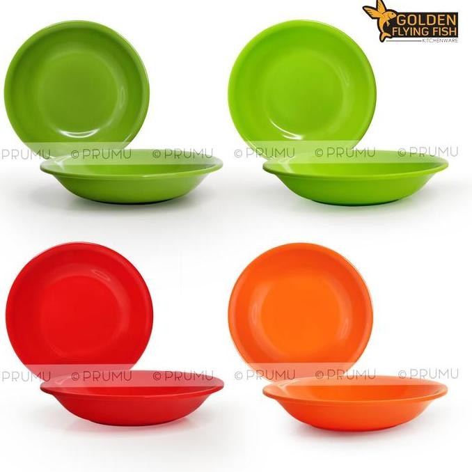 Piring Kecil Melamin 6 Inch - Pisin Melamin - Piring Tatakan Melamine - Piring Melamin Allshop