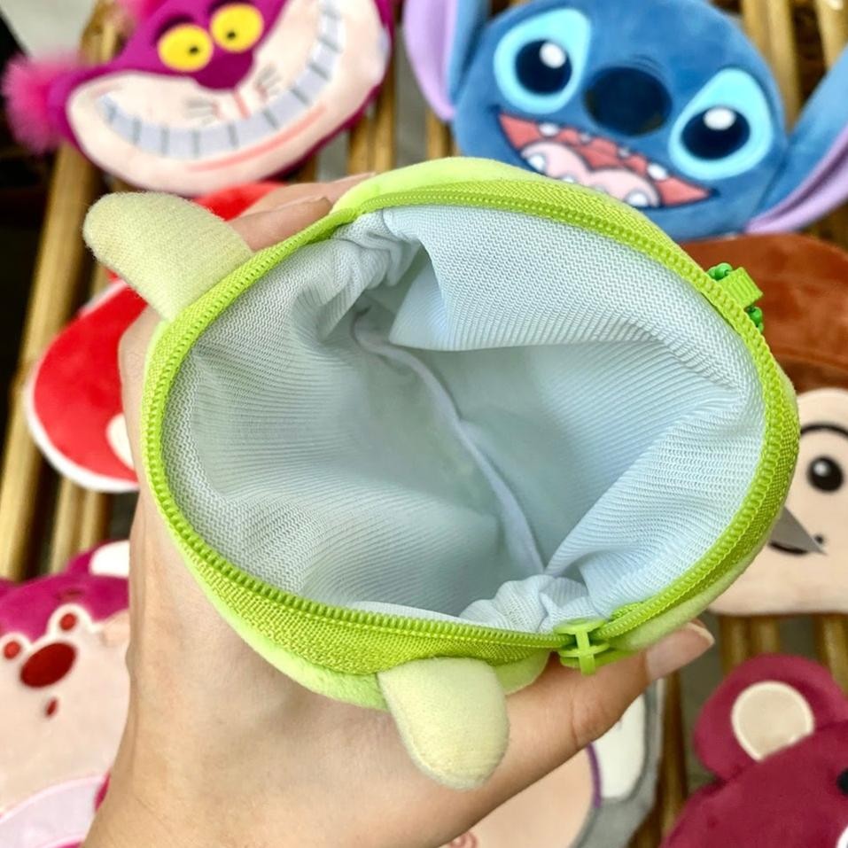 Original Coin Purse Dompet Koin Lotso Buzz Woody Jessie Mike Sulley Stitch Chesire Cat Bulu Tempat U