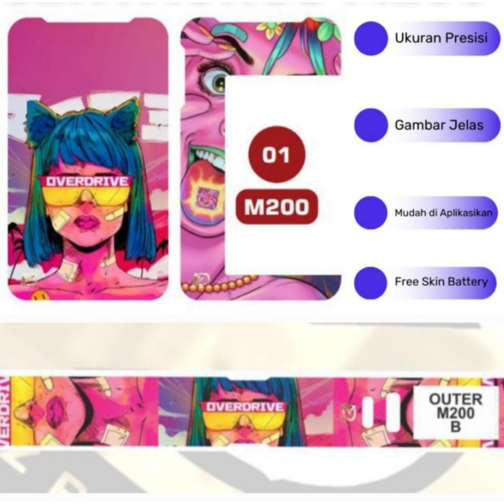 

[COD] Garskin Stiker Namikami Kertas Tempel M200 Stiker Label Fs 001 Label Custom Presisi Terlaris