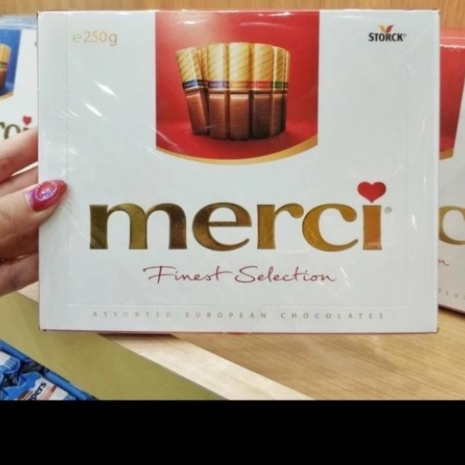 

Promo Merci red choco import dart coco COD