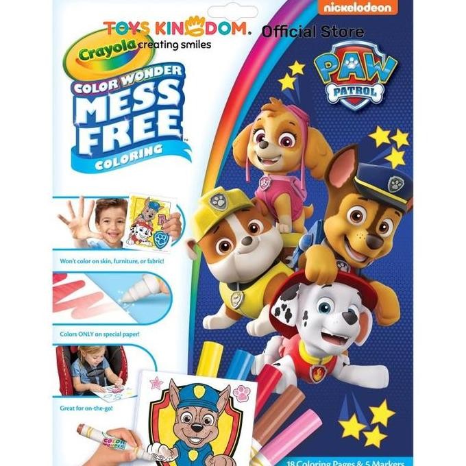 

Promo CRAYOLA SET PAW PATROL FOLDALOPE 18PK 757007 COD