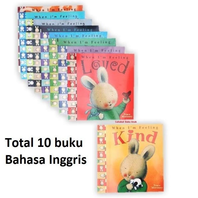 TERLARIS When im Feeling Story Book i'm Set 10 Buku Cerita Anak Trace Moroney