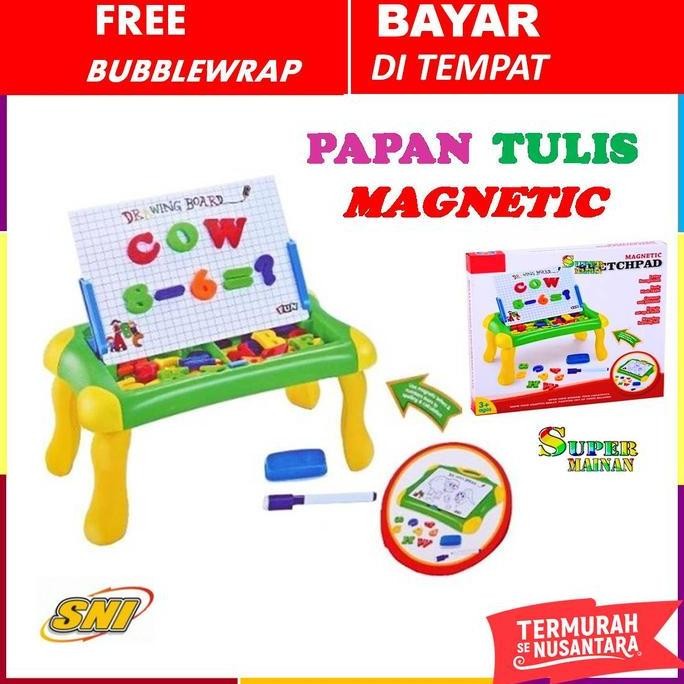 

Promo kado ulang tahun ultah anak perempuan laki laki papan tulis magnet cod COD