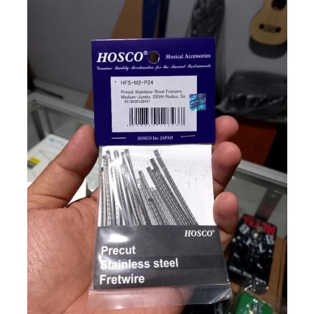 Fret Hosco Fretwire Hosco Gitar Akustik Elektrik Not Fret Jescar