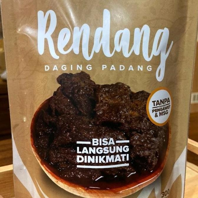 

[PAMASAK RANTAU]Rendang Daging Sapi Siap Saji 500gram Food Makanan Frozen