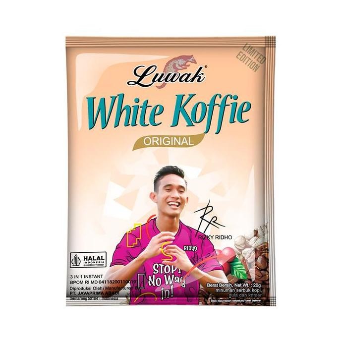 

Luwak White Koffie Original 10x20gr - 12 pcs [Carton] LA