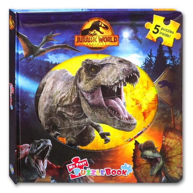 My First Puzzle Book Jurassic World Dominion (5 Puzzles Inside)