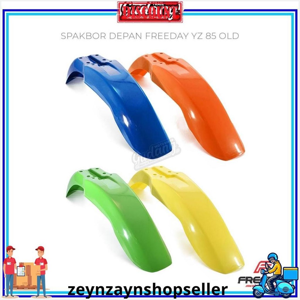 Sparkboard Spakbor Spark Depan Freeday Yz 85 Old 85 2016 New Hrv Putih Hitam Biru Original Produk