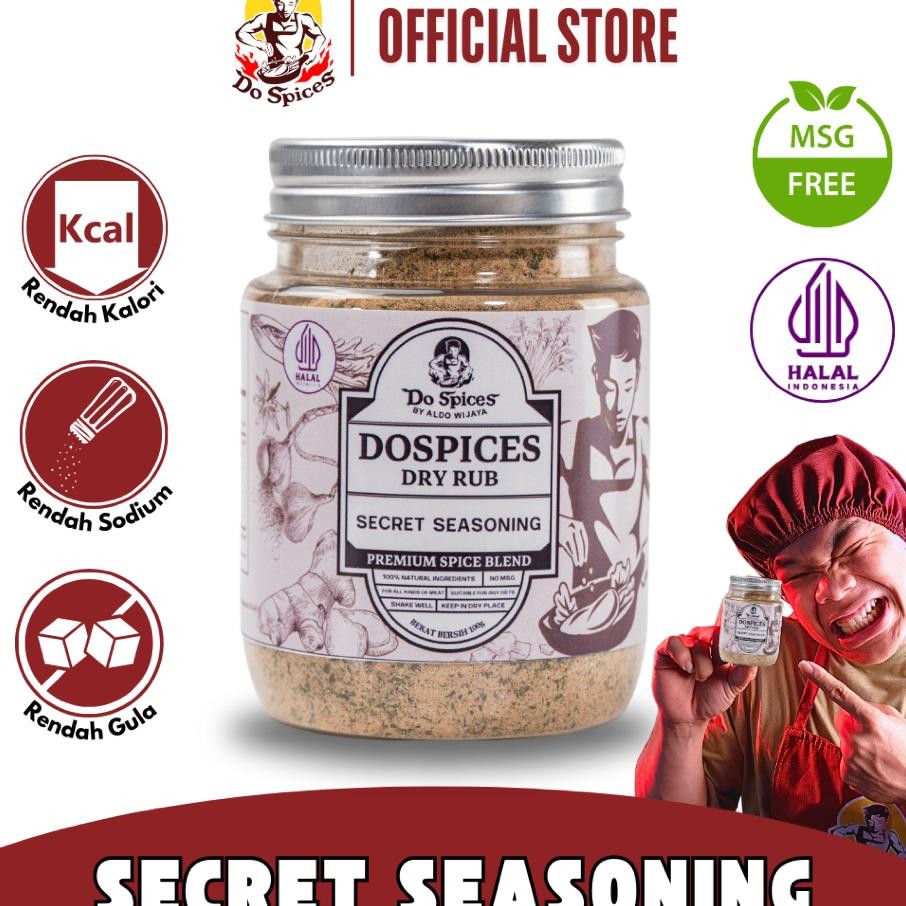 

Do Spices Healthy Dry Rub Bumbu Marinasi Rendah Kal Secret Seasoning Bumbu Rempah Dada Ayam