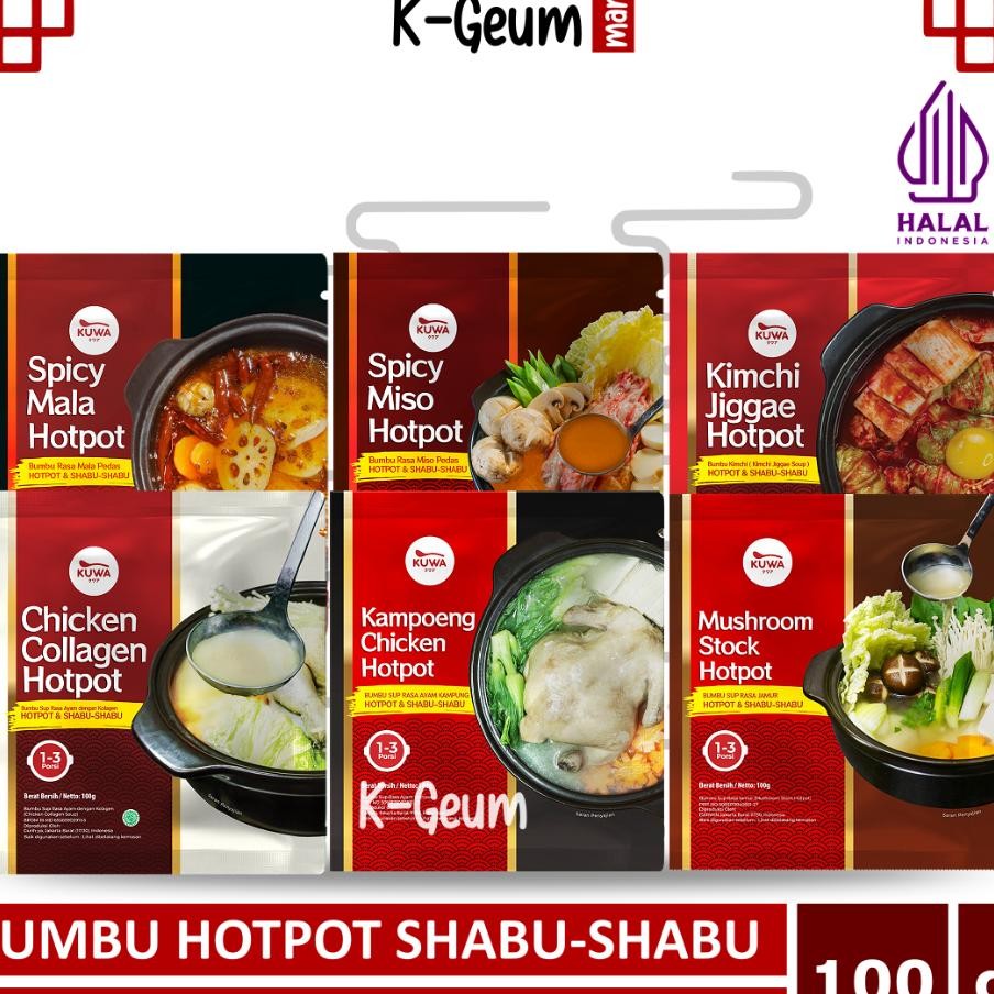 

Kuwa Bumbu Hotpot Nt Kaldu Kuah Steamboat Shabu Shabu Halal