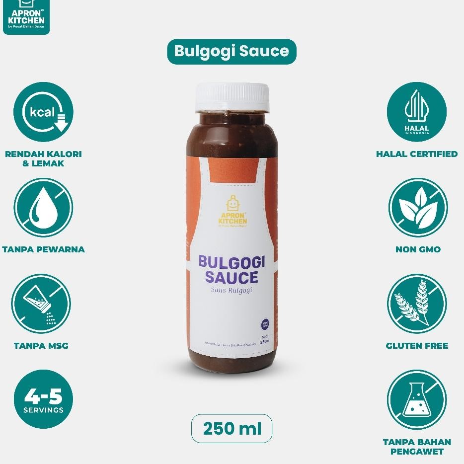 

Apron Kitchen Buogi Saus Bumbu Masak Korea 250Ml