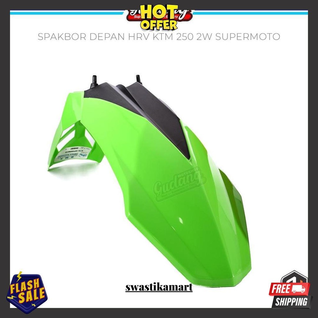 Spakbor Slebor Depan Plastik Hrv Ktm 250 2017 Ktm 250 2014 Sixday Ktm 250 2 Warna Supermoto Original