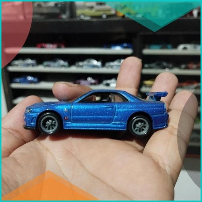 hotwheels nissan skyline r34 fast furious import dan retro loose 140B