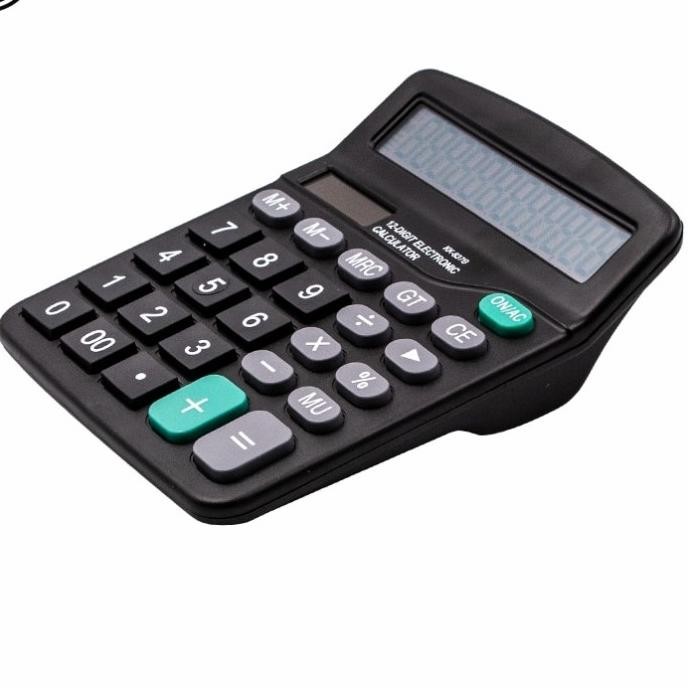 

gj-46 DEXIN Kalkulator Besar 12 Digit Dagang Akuntansi Kantor Calculator Premium