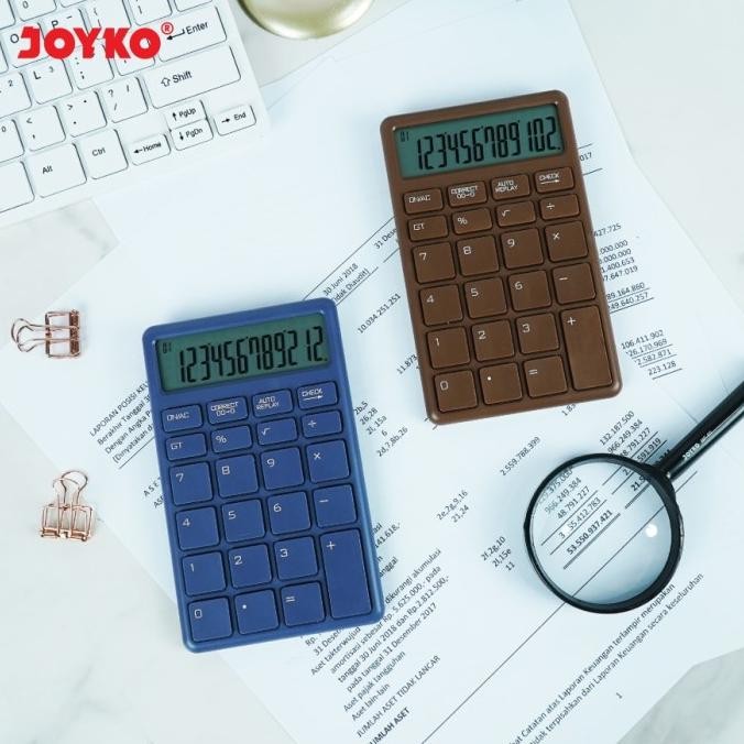 

fx-45 Kalkulator JOYKO CC-55CO CHECK CORRECT Calculator CC55CO 12Digit Warna Hemat