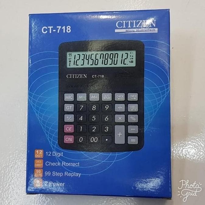 

Murah Meriah Promo... Kalkulator Citizen 718 Free Kalkulator Kecil 8 Digit Premium