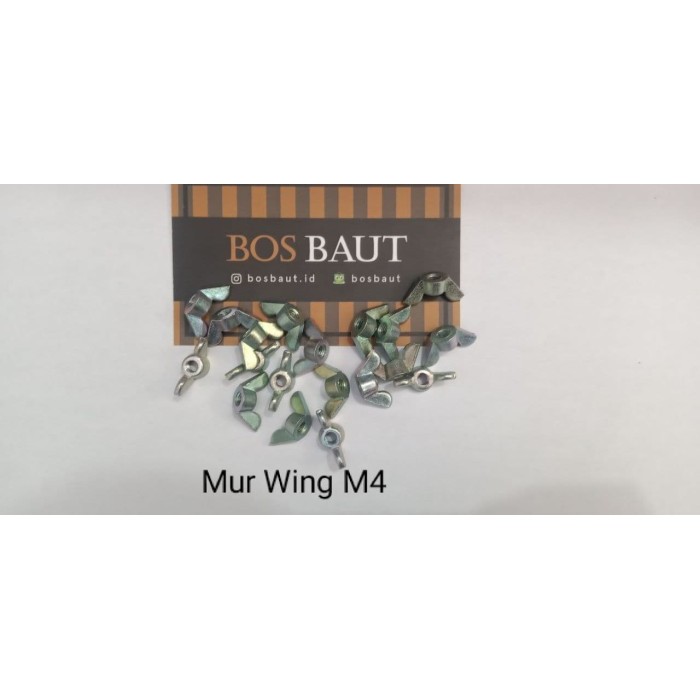 MUR KUPING M4 - NUT WING E46 M4 KUNING
