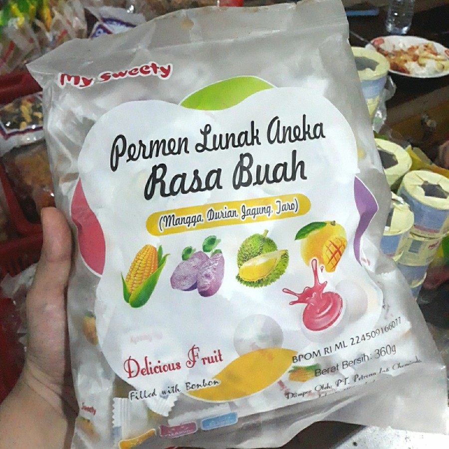 

Permen Lunak Aneka Rasa Buah My sweety
