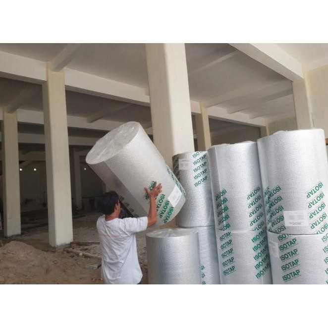 Alumunium Foil Atap Foam 10Mm - Alumunium Foil Metalized Foam 10Mm