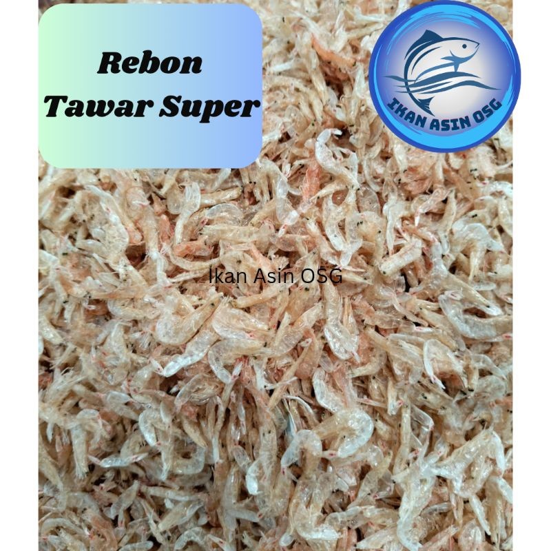 

udang rebon tawar super ( asli tawar ) 1kg