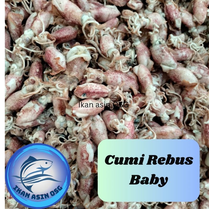 

ikan asin baby cumi / cumi asin / cumi rebus 78 berat