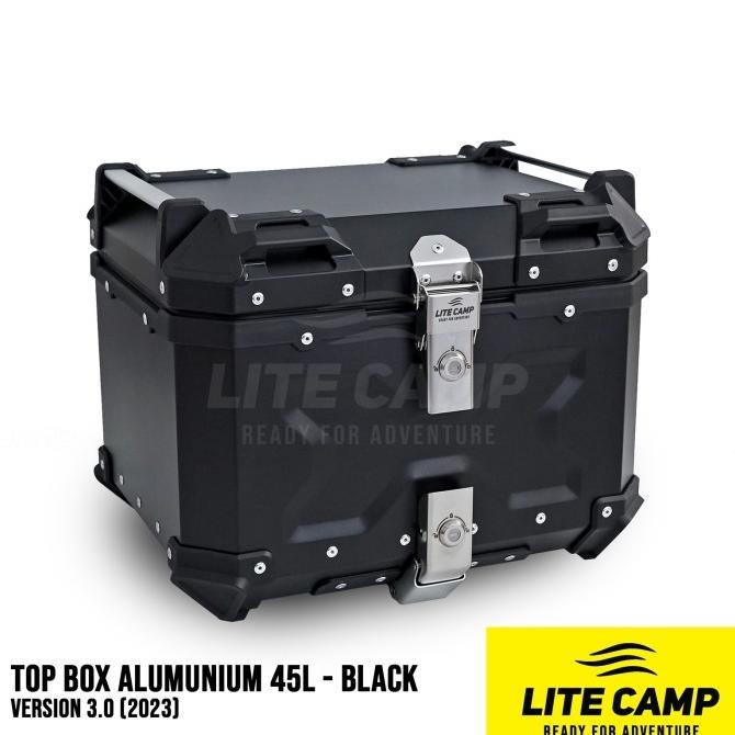 Ready Top Box Motor Lite Camp 45L Aluminium / Box Motor Pannier