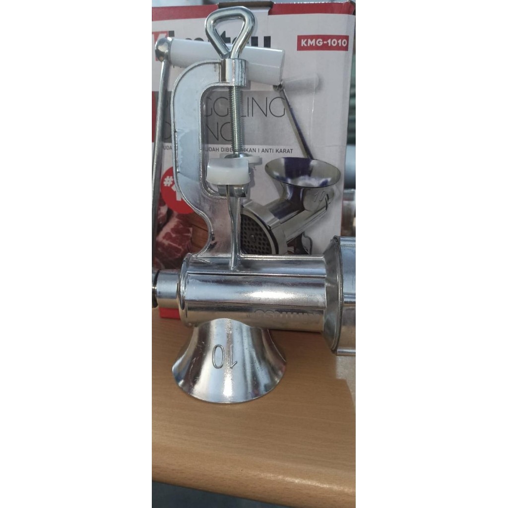 Gilingan Daging Manual 10" & 12" Giling Daging Kualitas Stainless