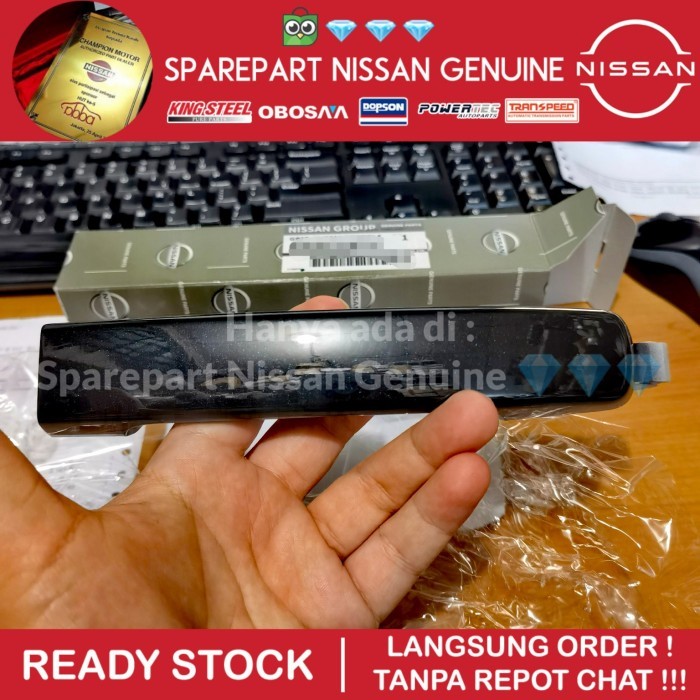 Unik Navara D40 Gagang Handle Pintu Luar Depan 100% Original Nissan