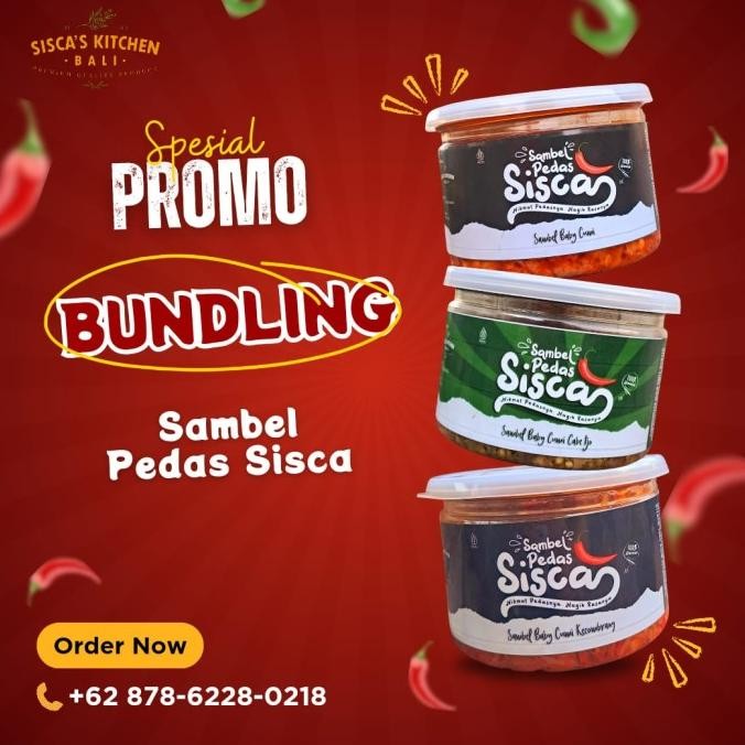 

best seller] Paket Bundling Sambel Pedas Sisca