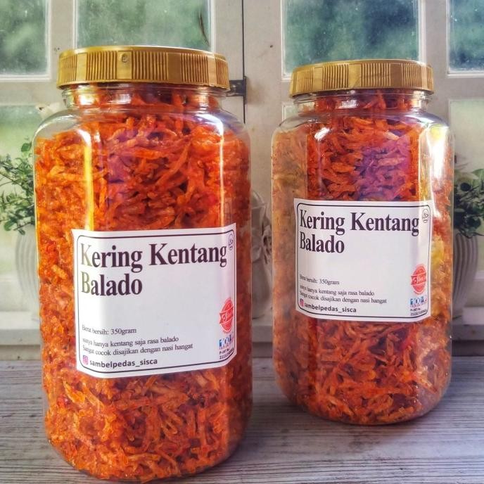 

/////] Kering Kentang Balado/260Gr