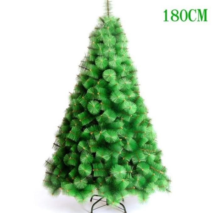 [180cm] Pohon Natal Christmas Tree Besar Pohon Cemara Daun Jarum HF56