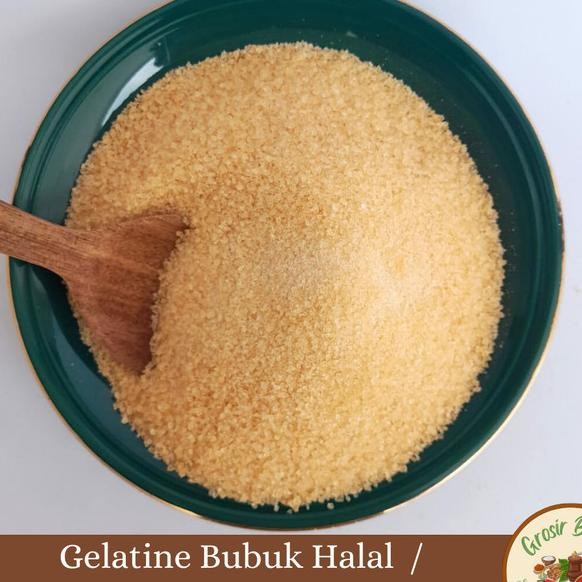 

Gelatine Bubuk Halal 1Kg / Gelatine Powder / Gelatin