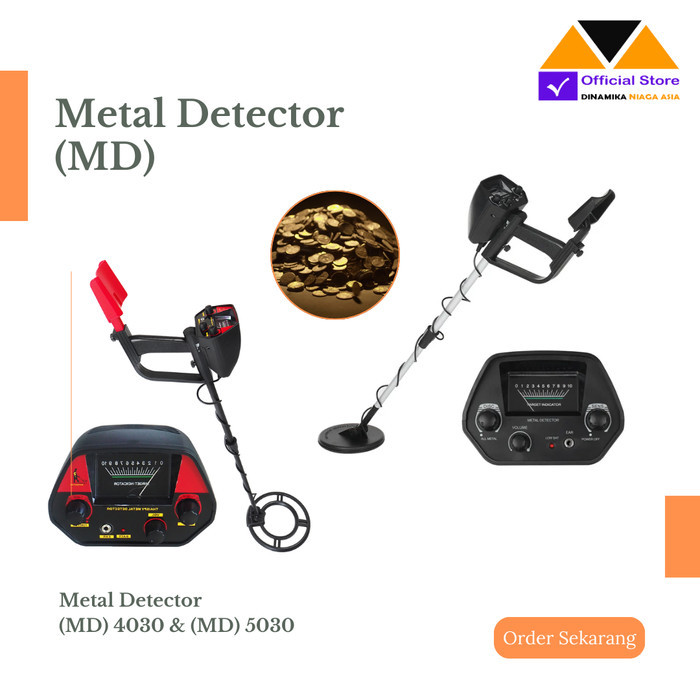 Terlaris Alat Deteksi Logam Emas Perak Metal Detector MD- 4030 MD- 5030 SALE