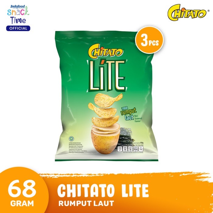 

CUCI GUDANG Chitato Lite Rumput Laut 68 Gr - 3 Pcs