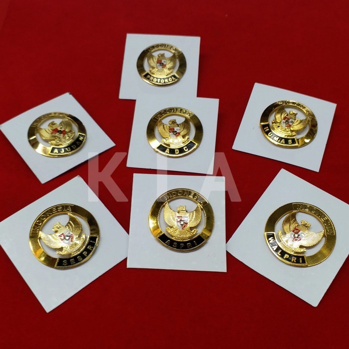 Terlaris Pin PROTOKOL,AJUDAN,SESPRI,WALPRI,HUMAS,ADC SALE