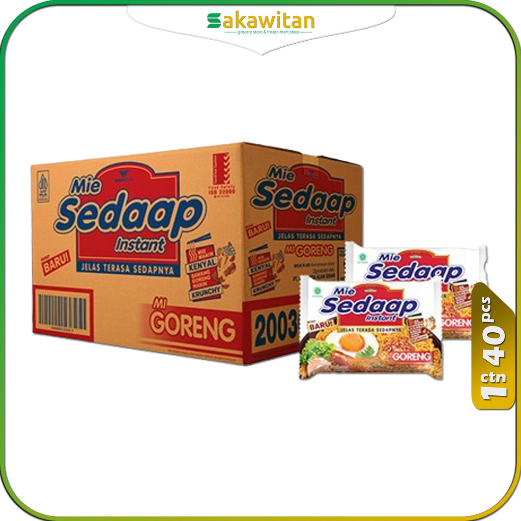 

Mie Sedap Goreng 1 Dus 40 Pcs 91 Gram | Sakawitan